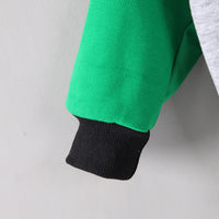 Load image into Gallery viewer, 2 Pieces Set Baby Kid Boys Letters Embroidered Jackets Outwears And Color-blocking Pants Wholesale 230129166
