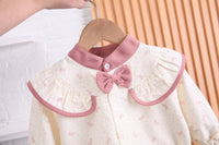 Load image into Gallery viewer, 2 Pieces Set Baby Kid Girls Bow Tops And Solid Color Pants Wholesale 230129229
