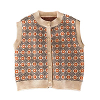 Load image into Gallery viewer, Baby Kid Girls Crochet Vests Waistcoats Wholesale 230129251
