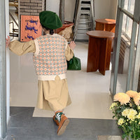 Load image into Gallery viewer, Baby Kid Girls Crochet Vests Waistcoats Wholesale 230129251
