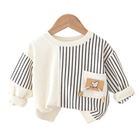 Load image into Gallery viewer, Baby Kid Boys Striped Hoodies Swearshirts Wholesale 230129325
