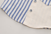 Load image into Gallery viewer, 3 Pieces Set Baby Kid Boys Letters Cartoon Print Tops Striped Jackets Outwears And Solid Color Jeans Wholesale 230129357
