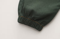 Load image into Gallery viewer, 2 Pieces Set Baby Kid Boys Striped Cartoon Print Shirts And Solid Color Pants Wholesale 230129362
