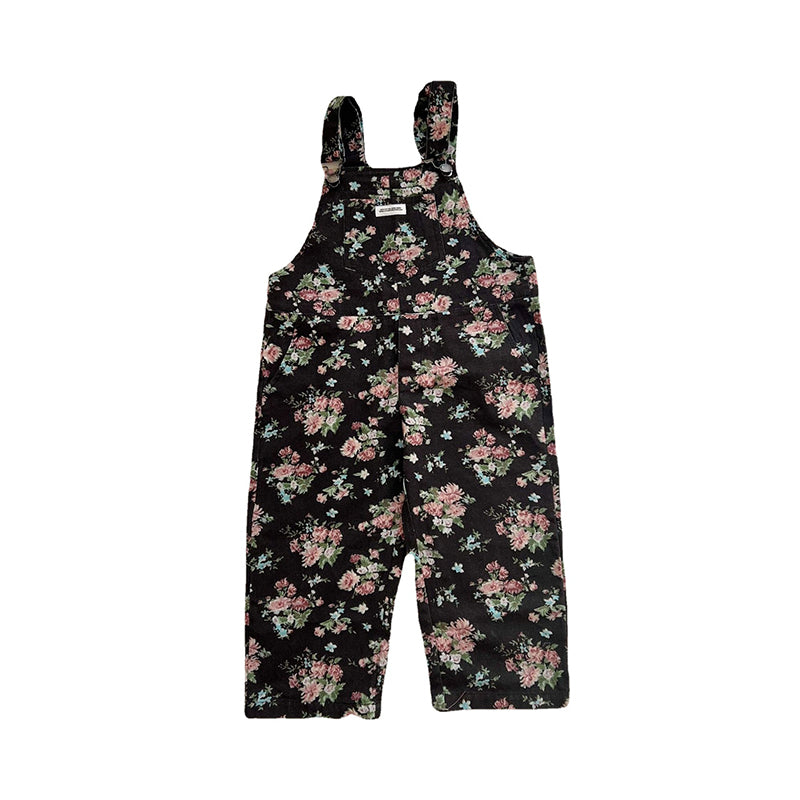 Baby Kid Unisex Flower Print Jumpsuits Wholesale 230129364