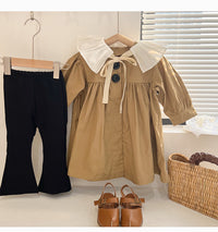 Load image into Gallery viewer, Baby Kid Girls Solid Color Pants Wholesale 230129367
