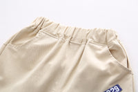 Load image into Gallery viewer, 2 Pieces Set Baby Kid Boys Letters Cartoon Print Hoodies Sweatshirts And Solid Color Pants Wholesale 230129393
