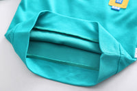 Load image into Gallery viewer, 2 Pieces Set Baby Kid Boys Checked Bow Tops And Solid Color Pants Wholesale 230129394
