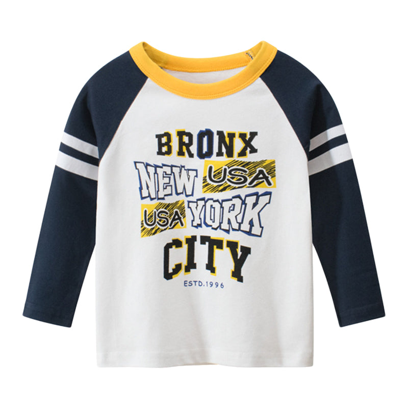 Baby Kid Boys Letters Tops Wholesale 23012941