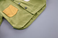 Load image into Gallery viewer, 3 Pieces Set Baby Kid Boys Solid Color Shirts And Tops And Pants Wholesale 230129416
