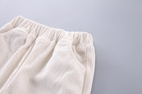 Load image into Gallery viewer, 2 Pieces Set Baby Kid Boys Solid Color Shirts And Pants Wholesale 230129419
