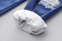 Load image into Gallery viewer, 2 Pieces Set Baby Kid Boys Letters Color-blocking Animals Cartoon Print Hoodies Sweatshirts And Pants Wholesale 230129425
