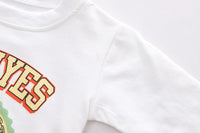 Load image into Gallery viewer, 3 Pieces Set Baby Kid Boys Letters Cartoon Print Tops Checked Jackets Outwears And Striped Jeans Wholesale 230129427
