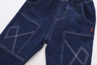 Load image into Gallery viewer, 3 Pieces Set Baby Kid Boys Letters Cartoon Print Tops Checked Jackets Outwears And Striped Jeans Wholesale 230129427
