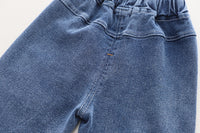 Load image into Gallery viewer, 2 Pieces Set Baby Kid Boys Striped Cartoon Embroidered Tops And Expression Jeans Wholesale 230129430
