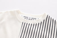 Load image into Gallery viewer, 2 Pieces Set Baby Kid Boys Striped Hoodies Swearshirts And Letters Pants Wholesale 230129476
