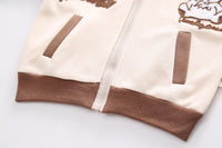 Load image into Gallery viewer, 2 Pieces Set Baby Kid Boys Letters Color-blocking Cartoon Jackets Outwears And Pants Wholesale 230129512
