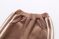 Load image into Gallery viewer, 2 Pieces Set Baby Kid Boys Letters Color-blocking Cartoon Jackets Outwears And Pants Wholesale 230129512
