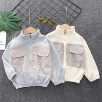 Load image into Gallery viewer, Baby Kid Boys Solid Color Jackets Outwears Wholesale 230129526
