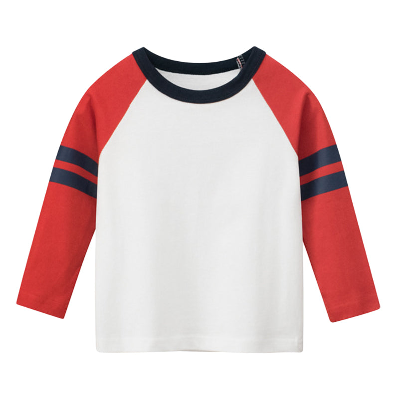 Baby Kid Boys Striped Tops Wholesale 23012966