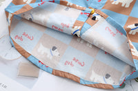 Load image into Gallery viewer, 2 Pieces Set Baby Kid Boys Letters Checked Cartoon Print Shirts And Striped Pants Wholesale 230129716
