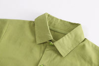 Load image into Gallery viewer, 3 Pieces Set Baby Kid Boys Solid Color Shirts And Checked Crochet Vests Waistcoats And Letters Pants Wholesale 230129717
