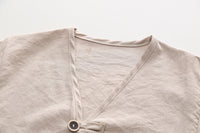 Load image into Gallery viewer, 3 Pieces Set Baby Kid Boys Solid Color Jackets Outwears And Checked Shirts And Pants Wholesale 230129727
