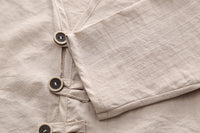 Load image into Gallery viewer, 3 Pieces Set Baby Kid Boys Solid Color Jackets Outwears And Checked Shirts And Pants Wholesale 230129727
