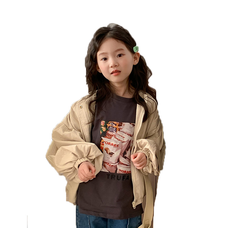 Baby Kid Unisex Solid Color Jackets Outwears Wholesale 230129740