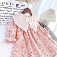 Load image into Gallery viewer, Baby Kid Girls Flower Print Dresses Wholesale 230201125
