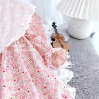 Load image into Gallery viewer, Baby Kid Girls Flower Print Dresses Wholesale 230201125
