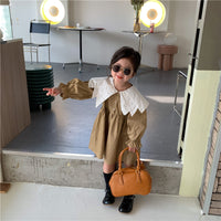 Load image into Gallery viewer, Baby Kid Girls Color-blocking Dresses Wholesale 230201154
