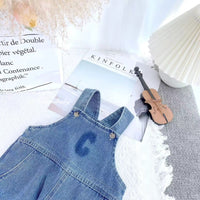 Load image into Gallery viewer, Baby Kid Girls Alphabet Jumpsuits Wholesale 230201163
