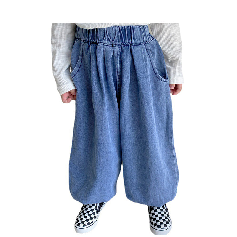 Baby Kid Unisex Solid Color Pants Wholesale 230201254