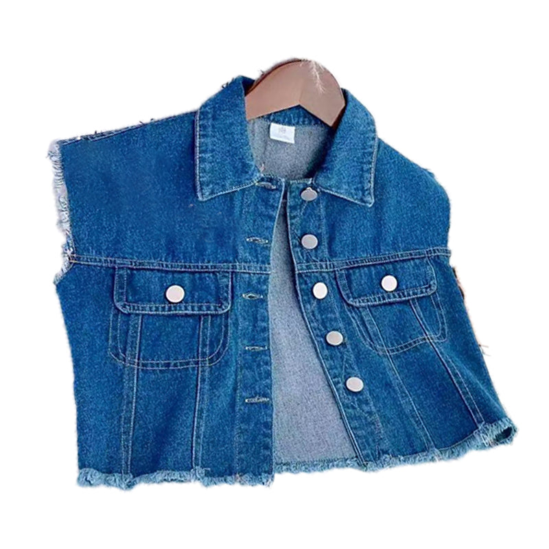 Baby Kid Unisex Solid Color Vests Waistcoats Wholesale 230201266