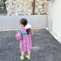 Load image into Gallery viewer, Baby Kid Girls Flower Print Dresses Wholesale 230201298
