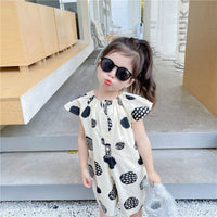 Load image into Gallery viewer, Baby Kid Girls Cartoon Print Jumpsuits Wholesale 230201312
