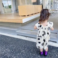 Load image into Gallery viewer, Baby Kid Girls Cartoon Print Jumpsuits Wholesale 230201312
