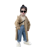 Load image into Gallery viewer, Baby Kid Girls Solid Color Coats Wholesale 230201313

