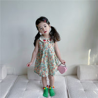 Load image into Gallery viewer, Baby Kid Girls Flower Fruit Print Dresses Wholesale 230201335
