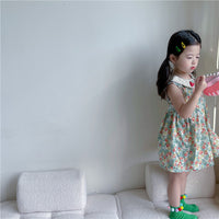 Load image into Gallery viewer, Baby Kid Girls Flower Fruit Print Dresses Wholesale 230201335
