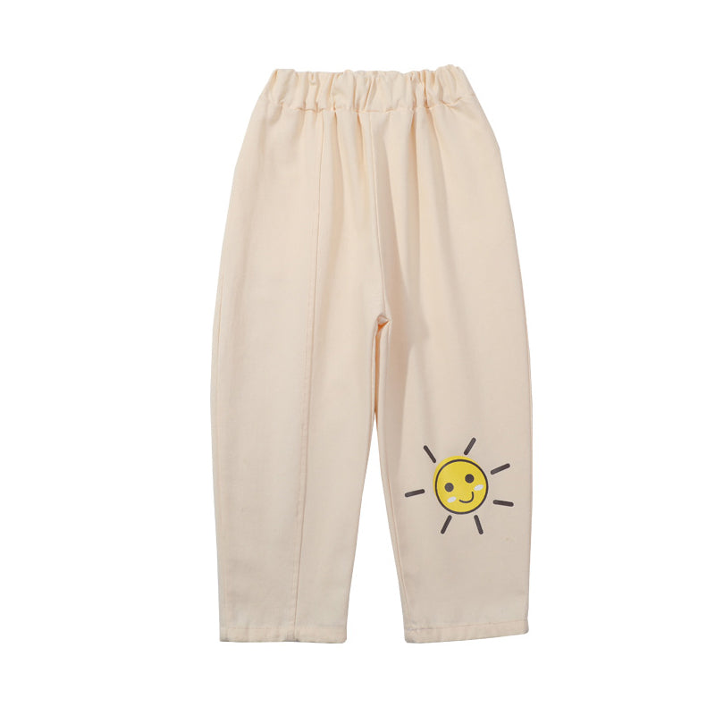 Baby Kid Girls Cartoon Print Pants Wholesale 230201405