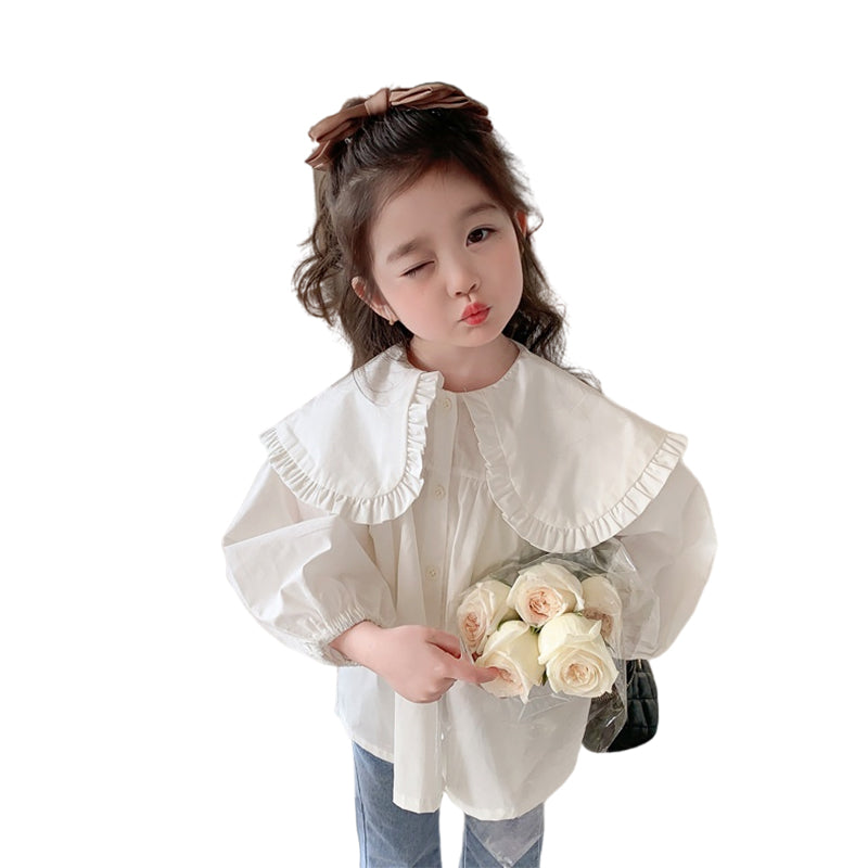 Baby Kid Girls Letters Embroidered Tops Wholesale 230201417