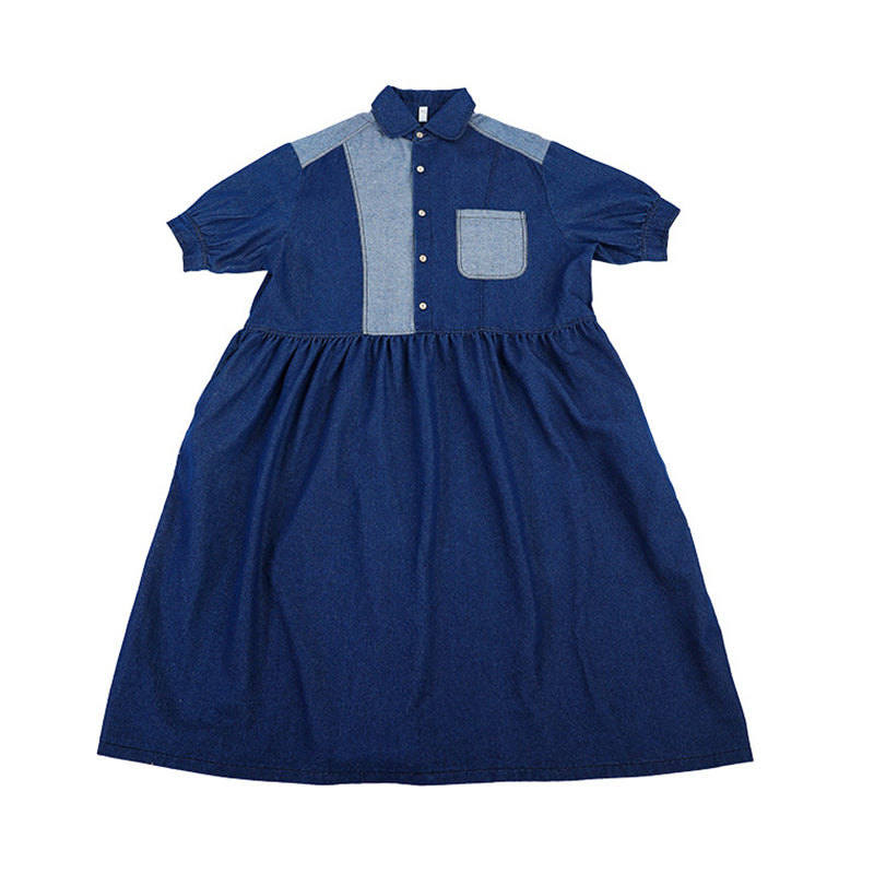 Baby Kid Girls Color-blocking Dresses Wholesale 230201438