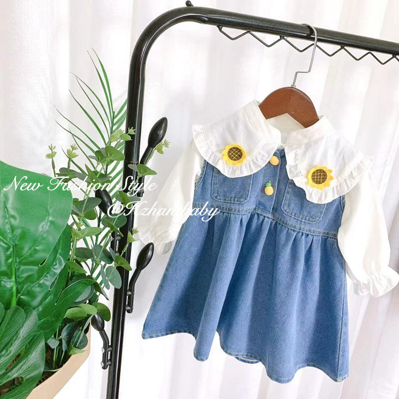 Baby Kid Girls Flower Blouses Wholesale 23020183