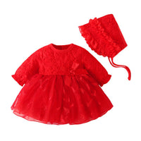 Load image into Gallery viewer, Baby Girls Solid Color Rompers Wholesale 23020602
