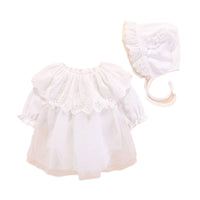 Load image into Gallery viewer, Baby Girls Solid Color Rompers Wholesale 23020602
