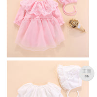 Load image into Gallery viewer, Baby Girls Solid Color Rompers Wholesale 23020602
