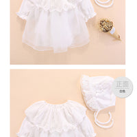 Load image into Gallery viewer, Baby Girls Solid Color Rompers Wholesale 23020602
