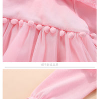 Load image into Gallery viewer, Baby Girls Solid Color Rompers Wholesale 23020602
