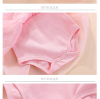 Load image into Gallery viewer, Baby Girls Solid Color Rompers Wholesale 23020602
